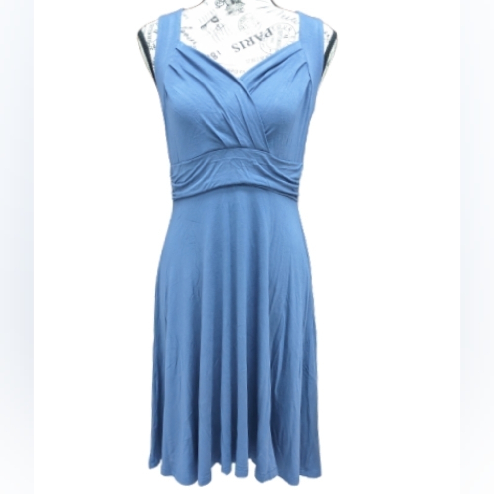 Lascana sleeveless wrap look dress - Picture 2 of 14